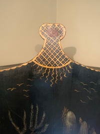 A chinoiserie decorated floor standing corner cabinet Image 13
