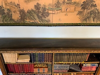 A regency rosewood open bookcase Image 3