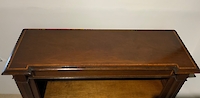 Mahogany open bookcase Image 7
