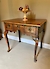 A George III oak lowboy