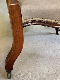 A large rosewood side chair Image 8