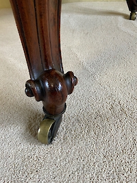 A large rosewood side chair Image 7