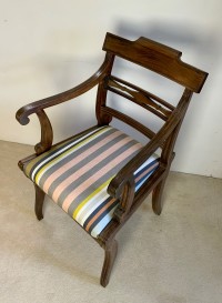 A pair of elm carver chairs Image 8
