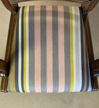 A pair of elm carver chairs Image 6