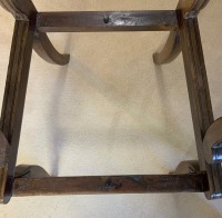 A pair of elm carver chairs Image 3