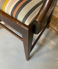 Georgian mahogany elbow chair Image 6