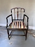Georgian mahogany elbow chair