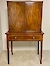 Georgian mahogany writing cabinet
