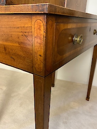 Georgian mahogany writing cabinet Image 6