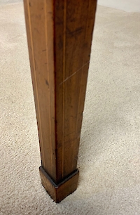 Georgian mahogany writing cabinet Image 4