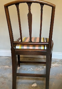 Six Georgian dining chairs Image 5