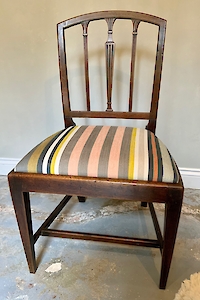 Six Georgian dining chairs Image 7