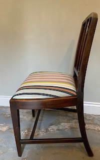 Six Georgian dining chairs Image 6
