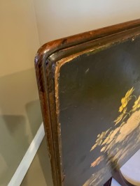 A decorative mahogany based occasional table Image 6
