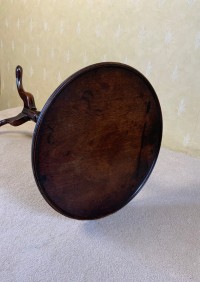 A mahogany tripod wine table Image 3
