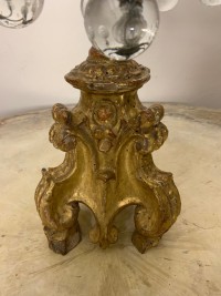A pair of giltwood candelabra Image 2