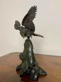 Japanese bronze sculpture Image 1