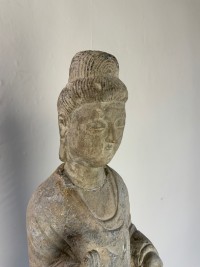 Sui dynasty carved stone Buddha Image 8