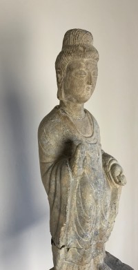 Sui dynasty carved stone Buddha Image 9