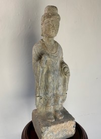 Sui dynasty carved stone Buddha Image 1