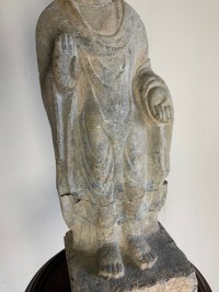 Sui dynasty carved stone Buddha Image 10