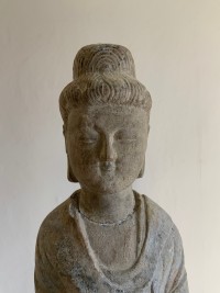 Sui dynasty carved stone Buddha Image 2